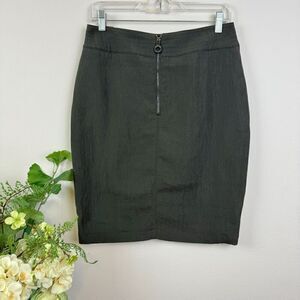 ARMANI COLLEZIONI skirt | vintage | curvy pencil skirt brown | medium